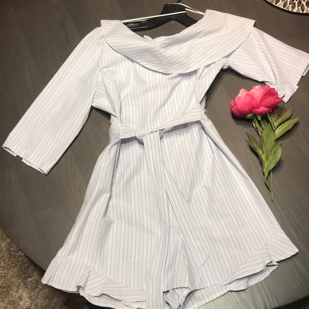 Off the shoulder romper